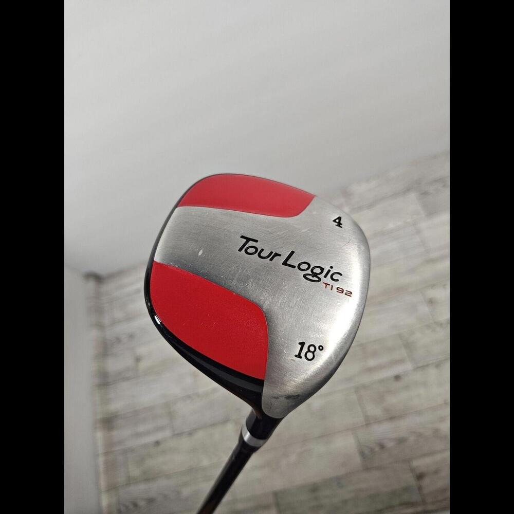 Tour Logic TI92 4 Wood Golf Club Fairway 18° Graphite Low Torque Shaft RH 43.5